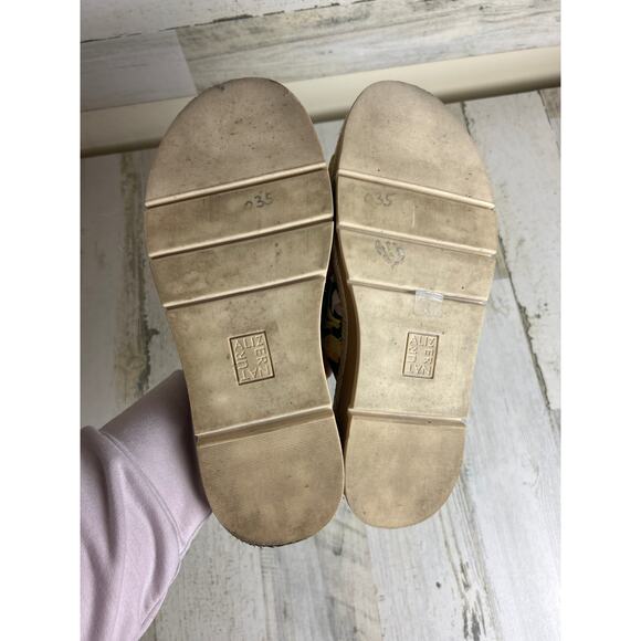 Nauturalizer Women's 9.5 Dayana yellow floral slip on sandal platform espadrille - Picture 5 of 6